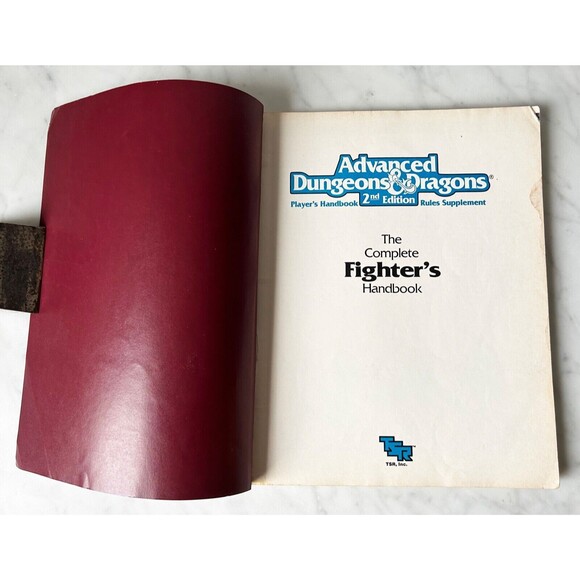Advanced Dungeons & Dragons The Complete Fighter's Handbook AD & D 2nd Ed 2110 - Picture 6 of 13